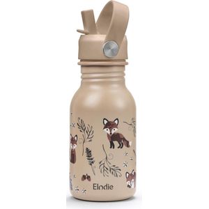 Elodie Water bottle - Drinkbus kinderen - Waterfles met rietje - 350ml - Nordic Woodland