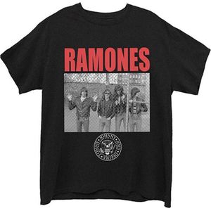 Ramones - Cage Photo Heren T-shirt - XL - Zwart