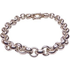 Christian zilveren armband met losse schakels
