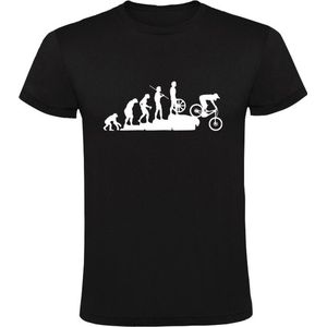 Fiets evolutie Heren T-shirt | mountainbike | bike | fietsen