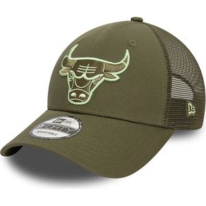 New Era Chicago Bulls NBA Green 9FORTY Trucker Cap