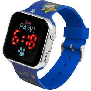 Accutime - LED Watch Paw Patrol - Kinderhorloge Met LED Display Voor Datum en Tijd - Blauw