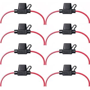 20 stks 16AWG Auto Medium Zekeringdoos voor Waterdichte Socket Seat Verzekering Tabletten