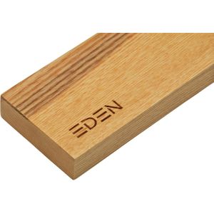 Eden Messenmagneetstrip Essenhout, Inclusief Dubbelzijdig Tape en Schroeven, 50 cm bij 6 cm, EQMKH103