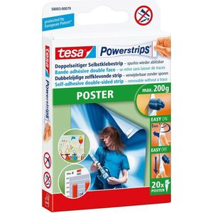 TESA POWERSTRIPS POSTER 20 stuks