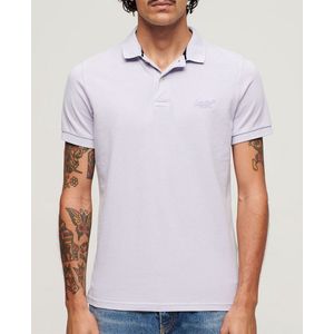 Superdry Vint Destroy Polo Paars M Man