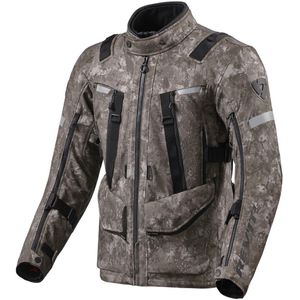 REV'IT! Sand 4 H2O Camo Brown Motorcycle Jacket L - Maat - Jas