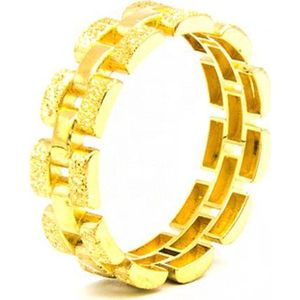 Rolexstyle ring DGW - Sieraden - Ring - Goud - 14kt - Maat 20.25 - 3.2 gram