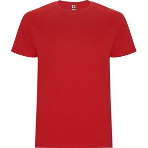 T-shirt unisex met korte mouwen 'Stafford' Rood - XL