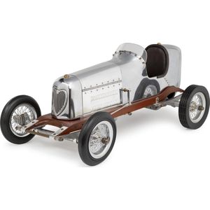 Authentic Models - Bantam Midget - Model Auto - miniatuur auto - Race Auto - Handgemaakt - Zilver