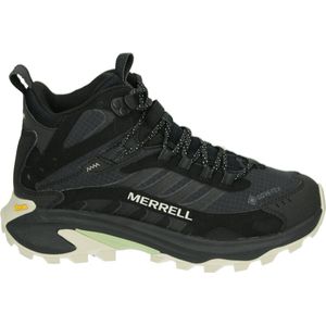 Merrell J037826 MOAB SPEED 2 MID GTX - Dames wandelschoenenHalf-hoge schoenenWandelschoenen - Kleur: Zwart - Maat: 39