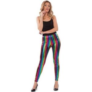 Rainbow Legging - Mermaid Legging - Zeemeerminlegging - Foute Party - Carnaval - Halloween - Onesize - Regenboog