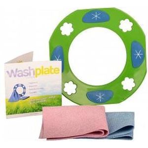 Vaatdoek houder (groen) - Microvezeldoekje - voor in de vaatwasser - Inclusief 2 doekjes