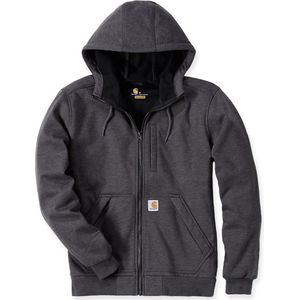 Carhartt 101759 Wind Fighter Hooded Sweatshirt - Relaxed Fit - Carbon Heather - L