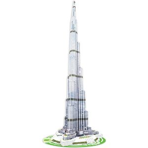Premium Bouwpakket - Voor Volwassenen en Kinderen - Bouwpakket - 3D puzzel - Modelbouwpakket - DIY - Burj Khalifa