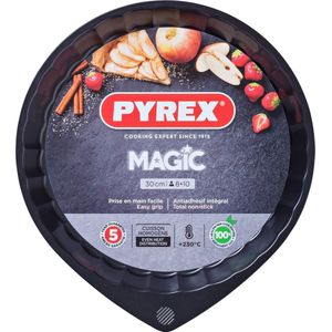 Taartvorm Pyrex Magic Zwart 30 cm