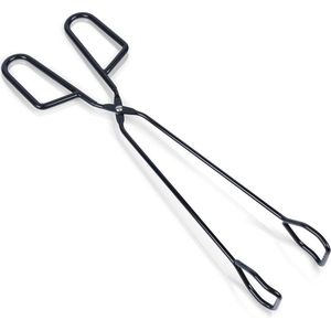 Grilltang Metaal Zwart 31,5 cm - Barbecue - BBQ Tang - Serveertang - Vleestang - Saladetang - Keukentang - Keukengerei