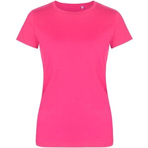 Women's T-shirt met ronde hals Bright Rose - XS
