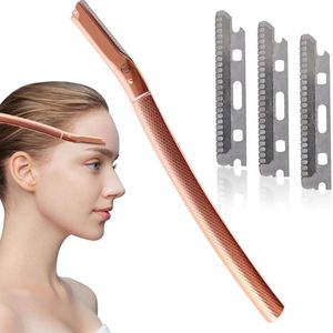Equivera Dermaplaning Gezicht - Wenkbrauw Scheermesje - Dermaplaning Mesjes - Gezicht Mesjes Vrouwen - Scheermesjes Gezicht - Dermaplaning Facial - Scheermes Gezicht - Eyebrow Razor