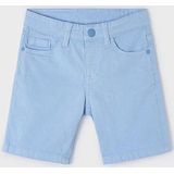 Jongens short twill 5-pocket - Powder blu
