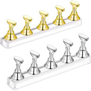 Manicure Set Acryl Standaard Display Nageltip-Houder - Thuis en Salongebruik - Nagelstandaard Magnetisch - Doe-Het-Zelf Nageloefeningen - Manicure-Gereedschap