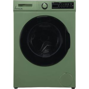 Fram Wasmachine - 7 KG - Retro Design - 15 Wasprogramma's - LED Display - Anti-kreukfunctie - Uitgestelde Start - 1400 RPM - 5 Jaar Garantie - Groen
