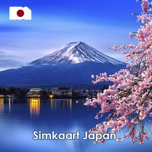 Data Simkaart Japan - 50GB - 30 Dagen