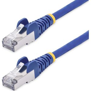 StarTech.com 2m CAT8 Netwerkkabel, Blauw, Snagless RJ45, 25G/40G, 2000MHz, 100W PoE++, S/FTP, 26AWG 100% Pure Koperdraad, LSZH, Shielded Ethernet Kabel met Trekontlasting, Fluke Channel Getest