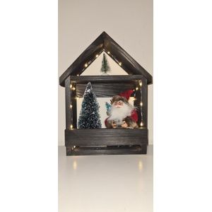 Kerst Figuren - Kerst Decoratie Huisje - Kerst Cadeau - 30cm Hoog