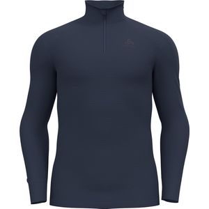 Odlo BL TOP Turtle neck l/s half zip ACTIVE W BLAUW - Maat L