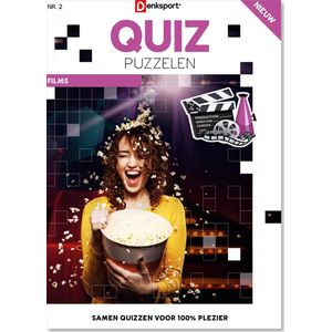 Denksport Puzzelboek Quiz puzzelen, editie 2