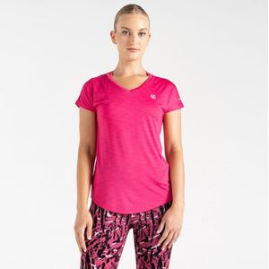 Het Vigilant sportieve, lichtgewicht T-shirt van Dare2B voor dames - dames - roze