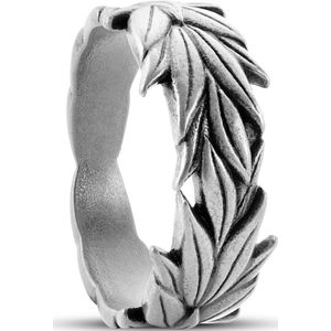 Lucleon - Heren - Roestvrij Staal Ringen - Staal