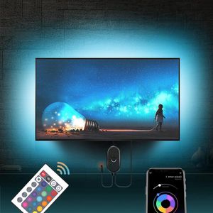 4m LED TV-Achtergrondverlichting Smart Led Backlight App Bestuurbaar USB-Strip Light - TV-Achtergrondverlichting 55 58 65 70 75 inch TV