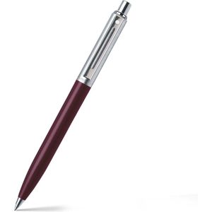 Sheaffer balpen - SENTINEL 321 - Burgundy brushed chrome chrome plated - SF-E23217251