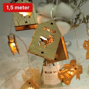 Nuvance - Kerstverlichting Figuren op Batterij - voor Binnen en Buiten - Kerstlampjes - Kerstdecoratie - Kerstboomversiering Figuurtjes - Versiering voor Kerst