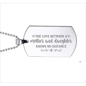Ketting RVS - The Love Between a Mother And Daughter