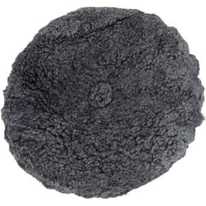 Sheepskin House - Rond Kussen - Dubbelzijdig - Ø40 cm