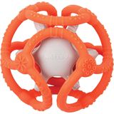 Nattou Silicone - Set Ballen voor Baby's - 2 Stuks - Oranje