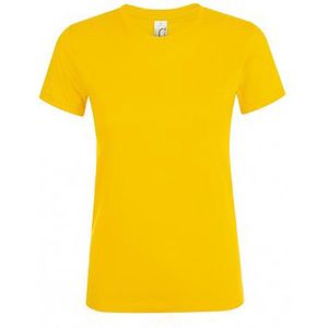 SOLS Dames/dames Regent T-Shirt met korte mouwen (Goud)