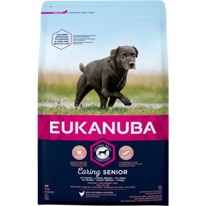 Eukanuba Caring Senior Large Breed - Kip - Hondenvoer - 3 kg