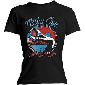 Motley Crue - Heels V.3. Dames T-shirt - L - Zwart