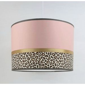 lamp babykamer-oudroze-panter-roze-hanglamp-kinderlamp-kinderkamer