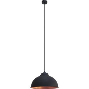 EGLO Truro 2 Hanglamp - Ø 37 cm - Zwart/Koper