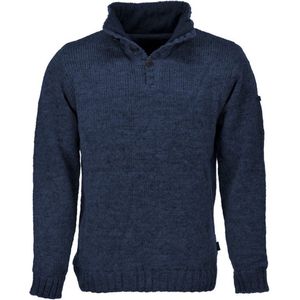 Herentrui | merk Pure Wool | Model Brian blauw | 100% puur wol | maten S tot en met XXL