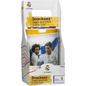 Snackeez Real Madrid Drinkbeker en snackbox in 1