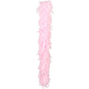 Boland - Boa 50 g lichtroze Roze - Volwassenen - Unisex - Showgirl - Glitter and Glamour