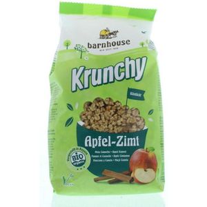 Barnhouse Krunchy appel kaneel 375 gram