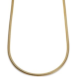 Lucleon - Heren - Roestvrij Staal Schakelketting - Goudkleurig