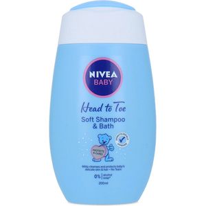 Nivea - Shampoo and bath foam for kids 2 in 1 Baby 200 ml - 200ml